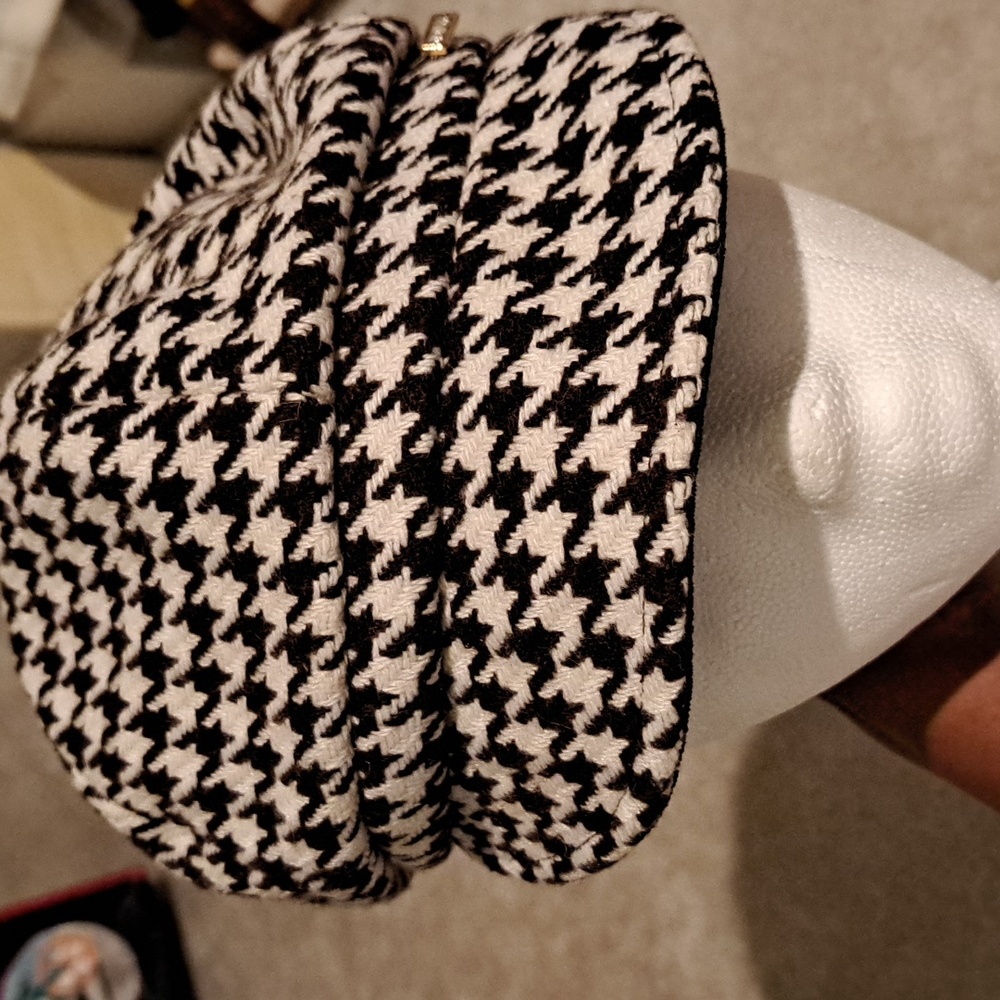 Grace Hats Houndstooth Brown Hat